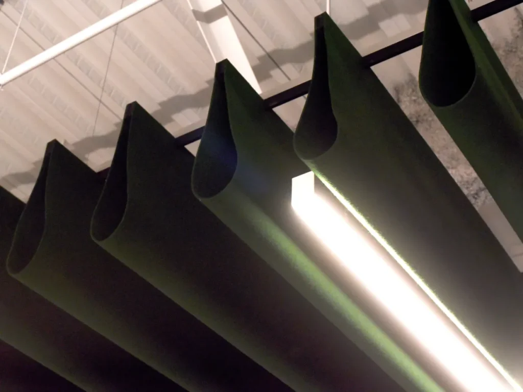 Draped Baffles 001