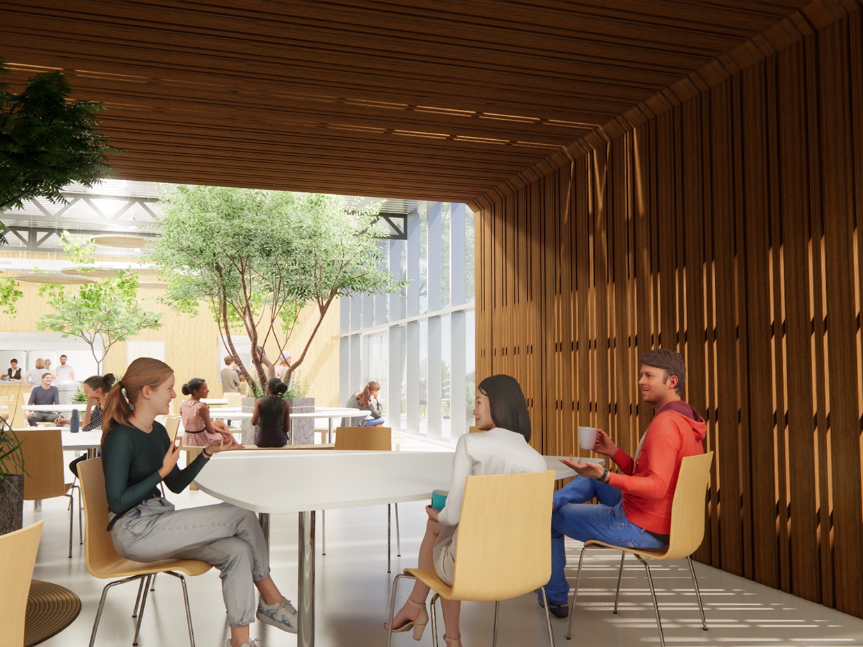 Folded Surfaces 015 - Felt Acoustic Ceiling Panels | CSI Creative
