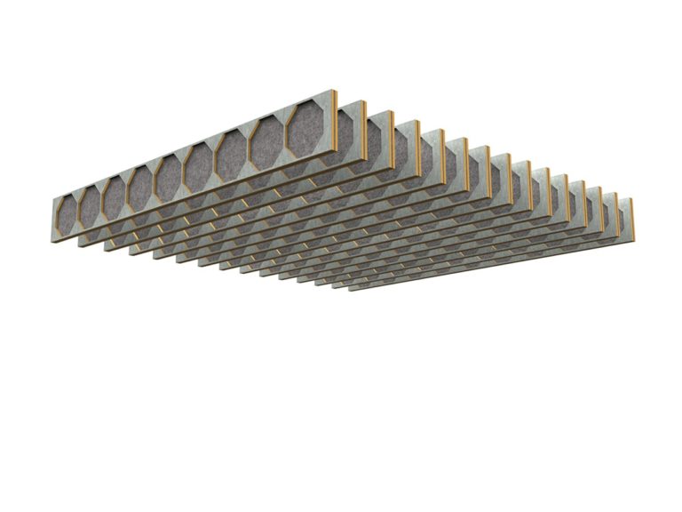 Baffle Collage Stacked Baffles 009 | CSI Creative