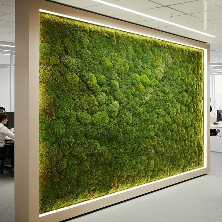 Preserved Moss Walls