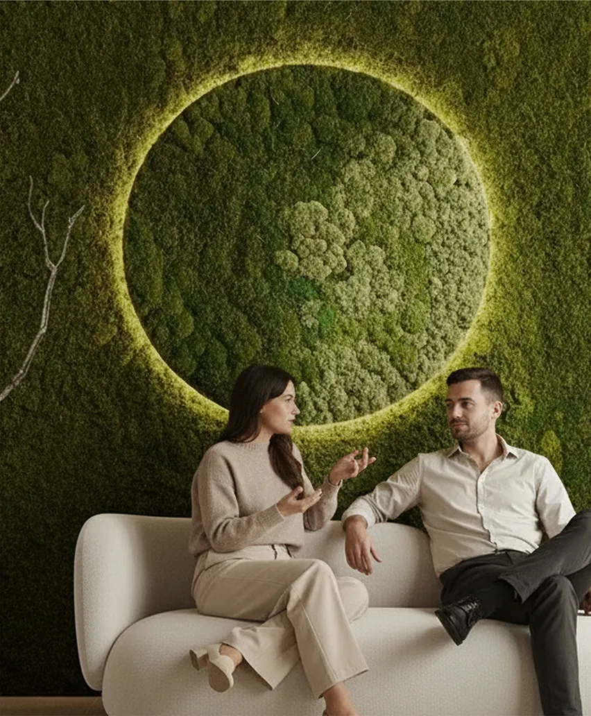 Preserved Moss Walls